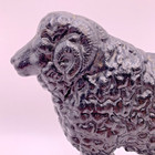 Vintage Yield House Cast Iron Black Ram Sheep Doorstop 5 Lbs Taiwan Euc