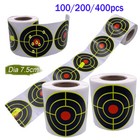 Splatter Target Stickers 3inch Self-adhesive Reactive Targets Paper For Shooting