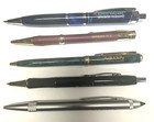 5 Drug Rep Advertising Metal Pharmaceuticals Collectable Pens    All Different
