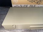 New Vintage Logan Metal Deluxe Slide File No 200 For 2  X 2  35 Mm Color Slides