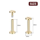 30pack Brass Chicago Screws  22x10mm Post Nail Stud Rivets For Leather Craft