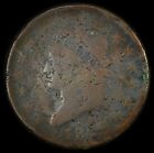 1809 1c  Bn Large Cent Classic Head Key Date Graded Pcgs Genuine - Ag Details 