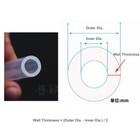 Colors Silicone Tube Food Grade Id 0 5-50mm Vacuum Pipe Water Fish Aquarium Hose