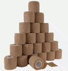 24-rolls Self Adhesive Bandage Wrap  Vet Tape  Medical Tape  2 In X 5 Yds  Beige