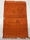 1985 Vintage Wisconsin Lions State Bowling Tournament Towel     Caledonia Lions