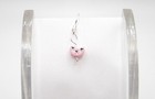Pink 1 2 Moon Necklace  Bracelet   Earrings 4 Pc Child s Jewelry Set-cute 