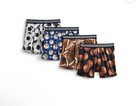 Wonder Nation Boys Tagless Boxer Briefs 4 Pack Multi Themes Xl  14-16  New