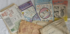 Vogart  Aunt Martha Hot Iron Transfers Design Patterns 7 Uncut Misc Cut Peacock