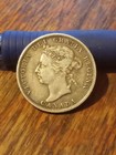 1900 Canada Silver 25 Cents  Better Grade Coin 