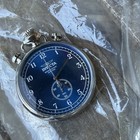 Invicta Monaco Grand Prix Stopwatch 14854 Blue Dial Stainless Steel Silver