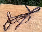 Crump Co Cob Size English Bridle   Brown   Fancy Stitched   Butter Soft 