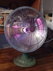 Art Deco Mint Green Antique Dominion Domino Deluxe Electric Space Heater Working