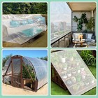 Heavy Duty Waterproof 8x10ft Clear Plastic Tarp With Grommets Transparent Vinyl