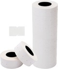 1 Line White Labels  8 000 Blank Price And Date Gun Labels  Strong Adhesive P   