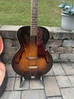 Vintage Late 1940   s Gibson L 48 Archtop Guitar W Case