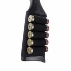 5 Rounds Shotgun Buttstock Shell Holder Ammo Tactical Holster For 12 Or 20 Gauge