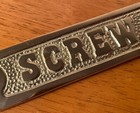 Brass Screw Room Sign Nautical Boat Ship Plaque Maritime Yacht Captain Decor New