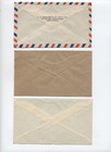 3 1950s South Africa Airmail Covers To Usa  g 761 