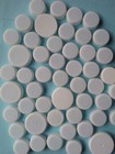 100 Plastic Bottle Caps Lids Diy Craft Art Projects White Clear Various Sizes