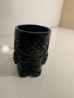 Unbranded Black Ceramic Tiki Mug Coffee Cup Hawaii Luau 12 Oz