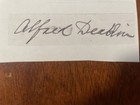 Australia Prime Minister Alfred Deakin Handwriting Not Signed Document