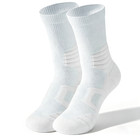 Ventilated Athletic Mid Socks non-slip Grip absorbent   Fast Dry For Dry Comfort