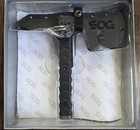 Sog Warfighter Axe 7  3cr13mov Steel Head With 4  Cutting Edge Black G10 Handle