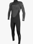 O neill Men s Reactor-2 3 2mm Back Zip Full Wetsuit  Black graphite  Medium New