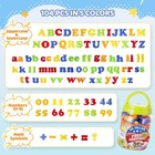 104pcs Magnetic Letters Numbers Set Abc 123 Fridge Learning Toys For Toddlers Ki