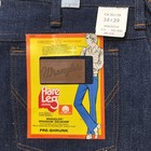 Vintage Wrangler Flared Jeans 70s Mens 32x29 Measured Blue Denim 345 Den Nos Nwt