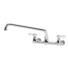 Krowne 12-812l 8  Faucet Commercial Wall Mount With 12  Spout  Centers
