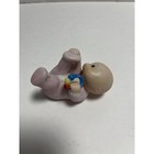 Cabbage Patch Kids Fine Porcelain Baby Girl With Rattle Vintage 1984 3x2 Inch