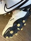 Nike Football  Shoes White  Black  Size Y 1