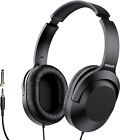 Philips Over The Ear Wired Stereo Headphones -tah2005- Black