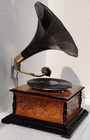 Vintage Hmv Gramophone Phonograph Working Antique Audio  win-up Record Players