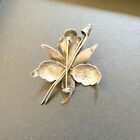 Vintage Silver Taxco Mexico 925 Signed Sterling Silver 3d Flower Brooch