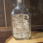 Antique Victorian 1890s Camphor Alcohol Medicine Apothecary Pharmacy Bottle