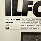 Ilford Photo Paper Black White 8x10 Multigrade Iv Deluxe 100 Sheets Glossy Nos
