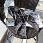 70  Cashmere 30  Silk Wrap Bandana Scarf Ancient Print Neckerchief Shawl 65x65cm