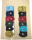 Chistil Torino Rare Vintage Ad Card Hair Ponytail Holder Fabric Made In Italy