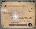 Antique Lithographic Stone Printing Block 1920s Florida Bank Lumber Business