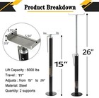 Slide Out Support Trailer Stabilizer Jacks  Camper Accessories For Travel Trail