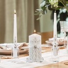 Unity Candles For Wedding Ceremony Set - 3 Pcs 6  Pillar   2 10  Tapers Candl   