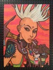 Commission Your Favorite original Character As Ooak Color Sketch Card Art