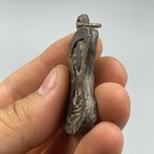 Very Rare Ancient South East Asian Bronze Both Side Engraved Buddha Amulet