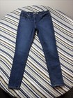 Levi   s 711 Skinny Jeans Womens 31 Blue Mid Rise Stretch Classic Denim