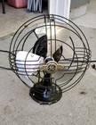 Rare Vtg Ge General Electric Metal Desk Fan Works Oscillation 1930   s 49x942b 