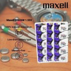 Maxell 377 Silver Oxide Watch Batteries  5 Batteries  Hologram Pack
