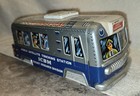 Vintage Yonezawa Cape Canaveral Satellite Icbm Tracker Tin Litho Parts Or Repair