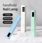 1pc Mini Usb Led Nail Lamp Portable Gel Nail Dryer Rechargeable - New